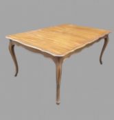 A Fruitwood Dining/Kitchen Table� Width 163 cm, Depth 102 cm and Height 73.5 cm