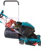 Bosch electric mower, and a garden roller (all sold as seen and as found, with no guarantees or