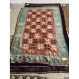 Size. 2.50 x 1.78 metres An attractive and highly decorative rug.