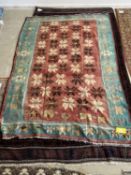 Size. 2.50 x 1.78 metres An attractive and highly decorative rug.