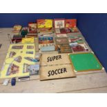 TOYS: A quantity of Vintage and modern games, toys, board games, Brickplayer, John Bull, Meccano,