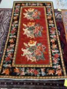 Karabagh rug - Caucasus�Size. 2.44 x 1.38 metres