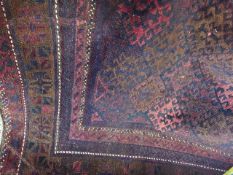 Antique Belouch carpet, Circa. 1890, Size. 3.00 x 1.81 metres