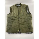 Barbour sleeveless body warmer, size Large, unworn in original Barbour bag