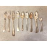 Collection of Sterling cutlery, various dates/makers, approx 164g