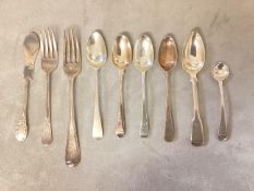 Collection of Sterling cutlery, various dates/makers, approx 164g