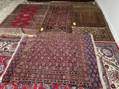 4 smaller rugs (see photos) 194cm x 126cm, 166cm x 87cm x 164cm x 127cm, 127cm x 94cm