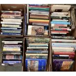 Quantity of hardback coffee table books, art history, paintings, art etc, 6 boxes approx.