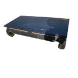 Low oriental style opium smokers/coffee table 123cm w x 61cm d x 31cm h