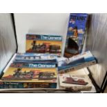 Collection of boxed models to include two HMS Titanic's, three HMS Titanic's, two 'The General' by