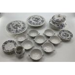 A set of Royal Doulton Nankin pattern ceramic set