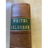 Hardback book: White's Shelborne 1861, some wear