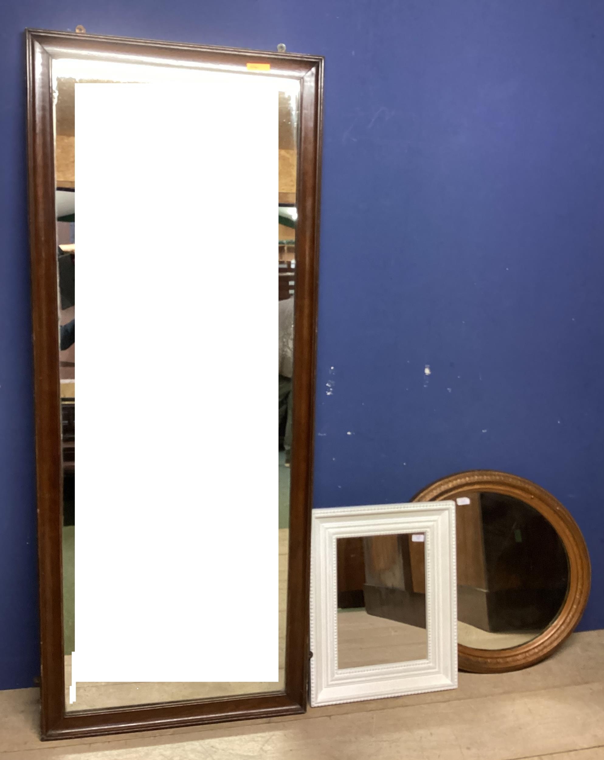 Three general modern wall mirrors, see images