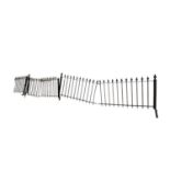 Quantity of good CAST IRON RAILINGS