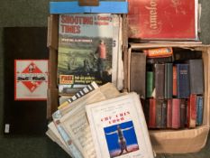 Collection of C20th prayer books together with a large collection of sheet music