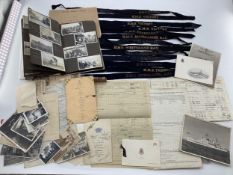 A collection of early C20th ephemeral, to include a photo album, dated 1929, depicting many Royal