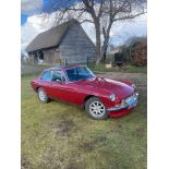 A 1971 MG BGT, UBW 813T, complete with all history and paperwork. With extensive history file and