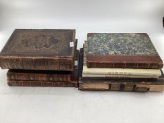 Collection of C19th/C20th book to include Island's Hogarth Volume 1, The British Printer