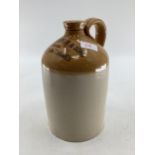 Salt glazed stoneware flagon market WH Brakspeare and Sons Henley on Thames numbered 4432 with