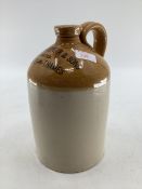 Salt glazed stoneware flagon market WH Brakspeare and Sons Henley on Thames numbered 4432 with