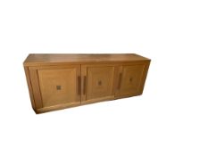 A large contemporary sideboard cupboard