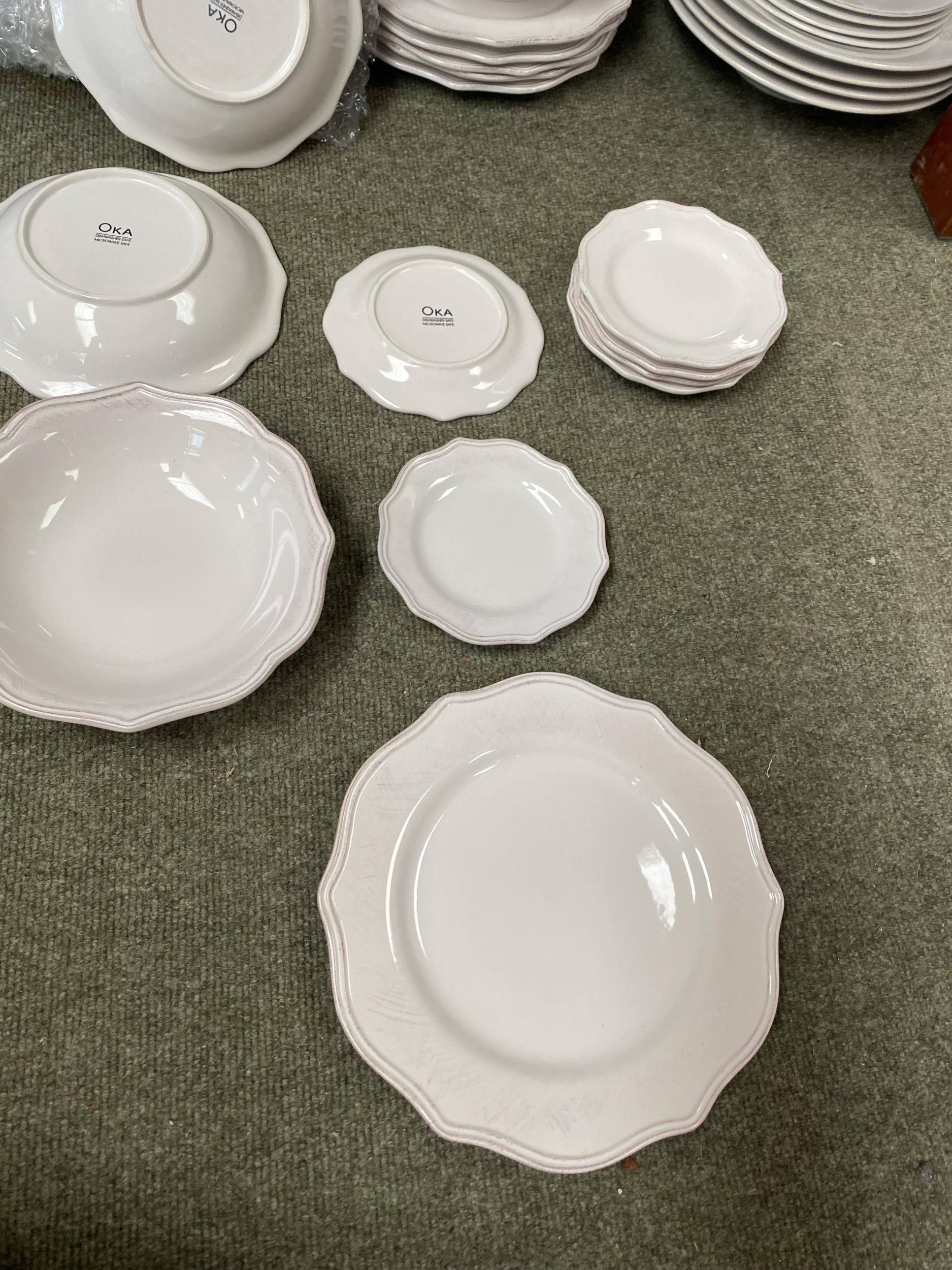 Two part tea sets, Paragon Country Lane, and Crown Staffordshire, and a quantity of other china