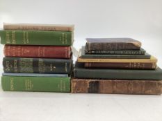 A Collection of 19th/20th Century books relating to Sports and Games. To include Rugby Football by