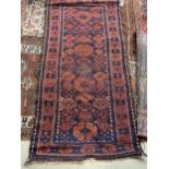 RUGS, seven general small Persian style rugs, see all images for colours. measurements available.