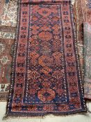 RUGS, seven general small Persian style rugs, see all images for colours. measurements available.