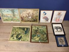 A quantity of decorative pictures and prints