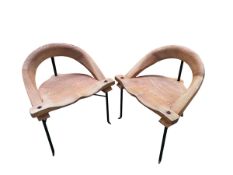 A pair of good NIGEL COATES, "Noah Chairs", in good condition