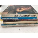 A collection of 20th century reference books relating to Australia.