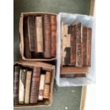 A collection of 18th/19th century books to include Homer His Illiad John O Gilby pub Thomas