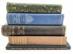 Books, 19th/20th century works relating to Ireland to include The Story of Cuchulain by Hull,