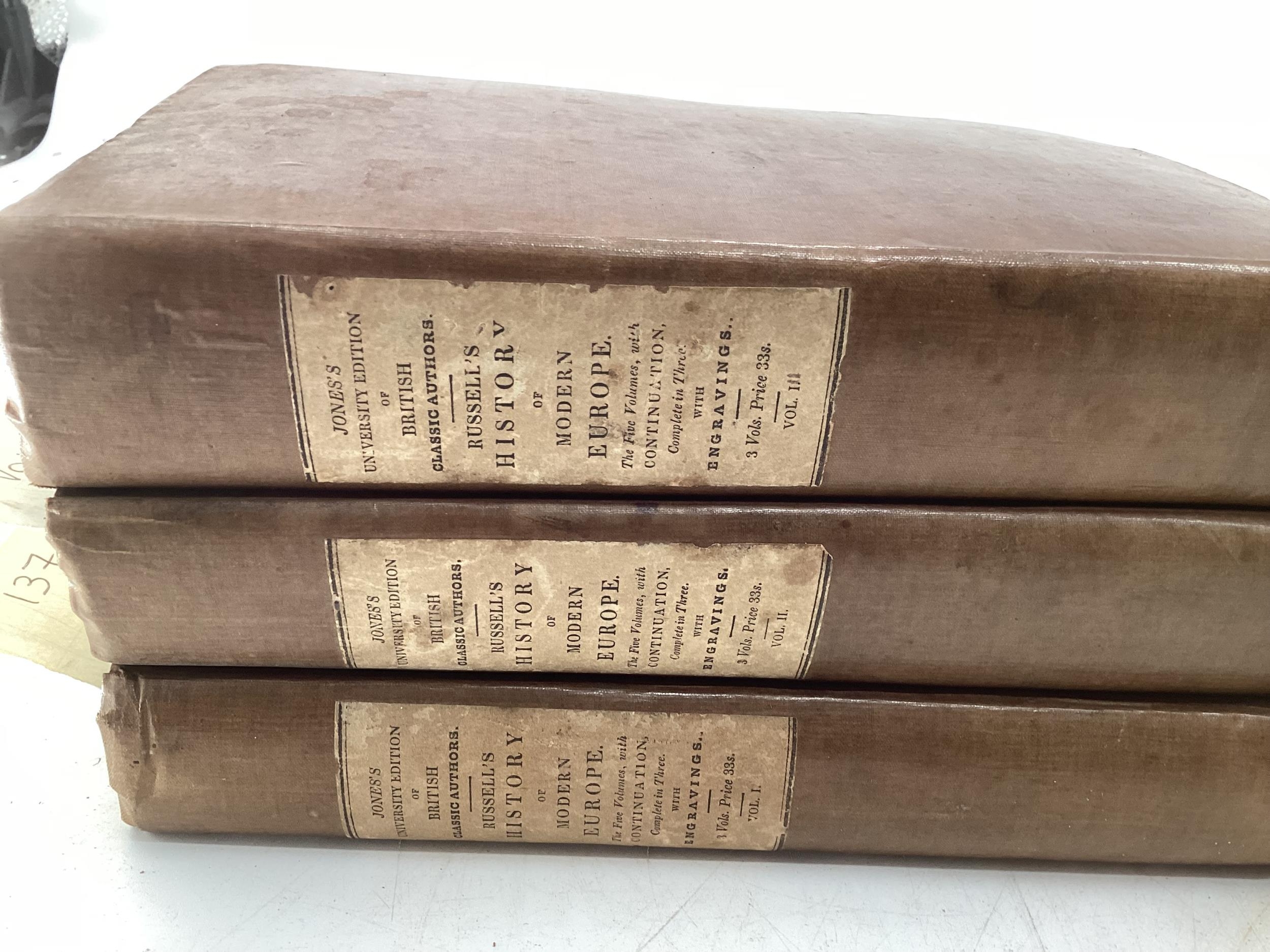 Books. Monstrelet'sChronicles, Thomas Jones pub London 1840 in 2 volumes together with History of - Image 2 of 10