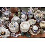 A collection of 19th/20th century ceramics items ,