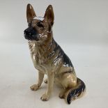 A large Beswick Alsatian. 33cm(h)