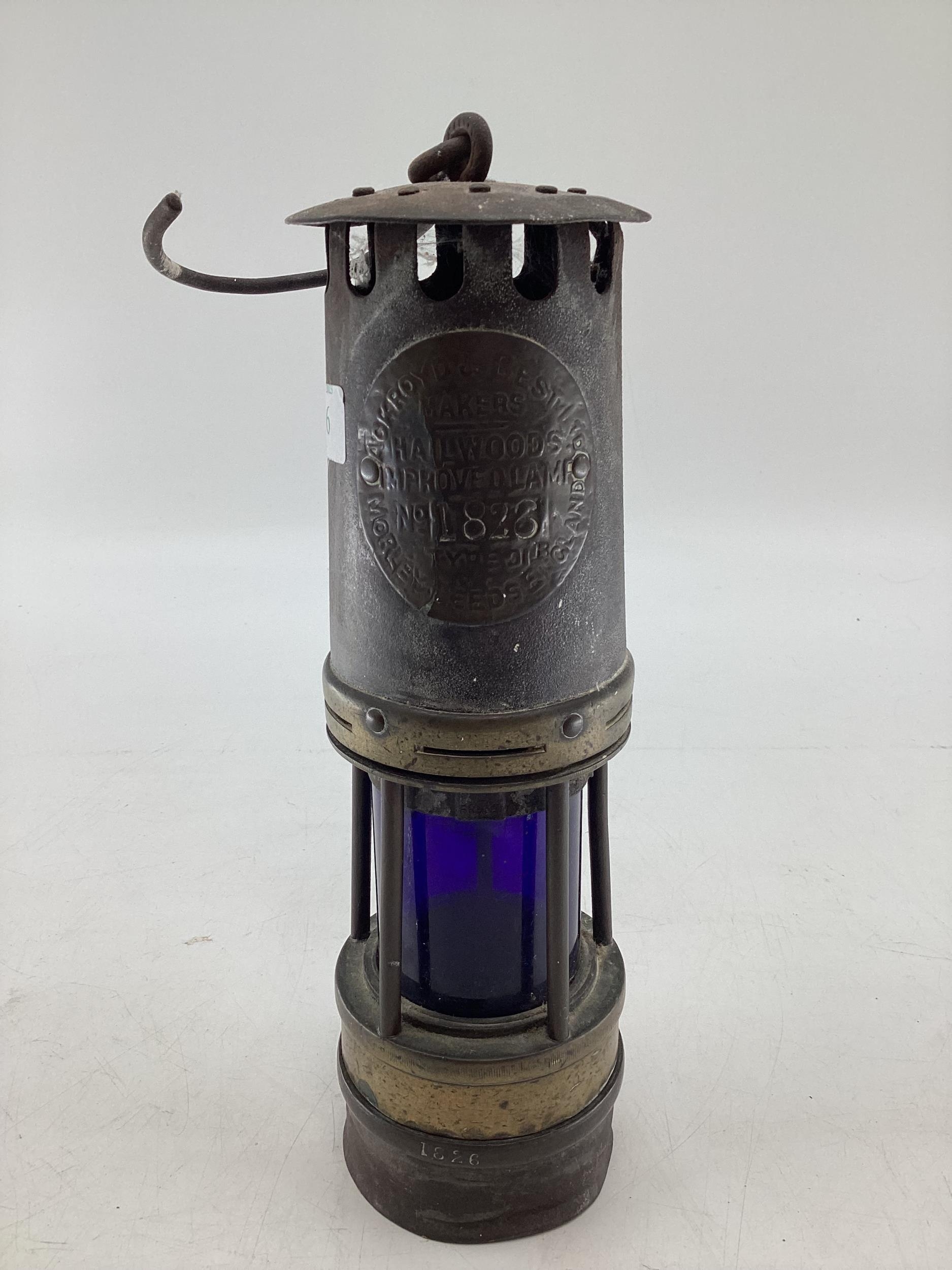 A B.Ackroyd and Best Ltd Miners lamp numbered 1826 Type 0.1. 26cm. - Image 3 of 5