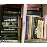 Books. A mixed collection of early to mid 20th century fiction and reference books etc.