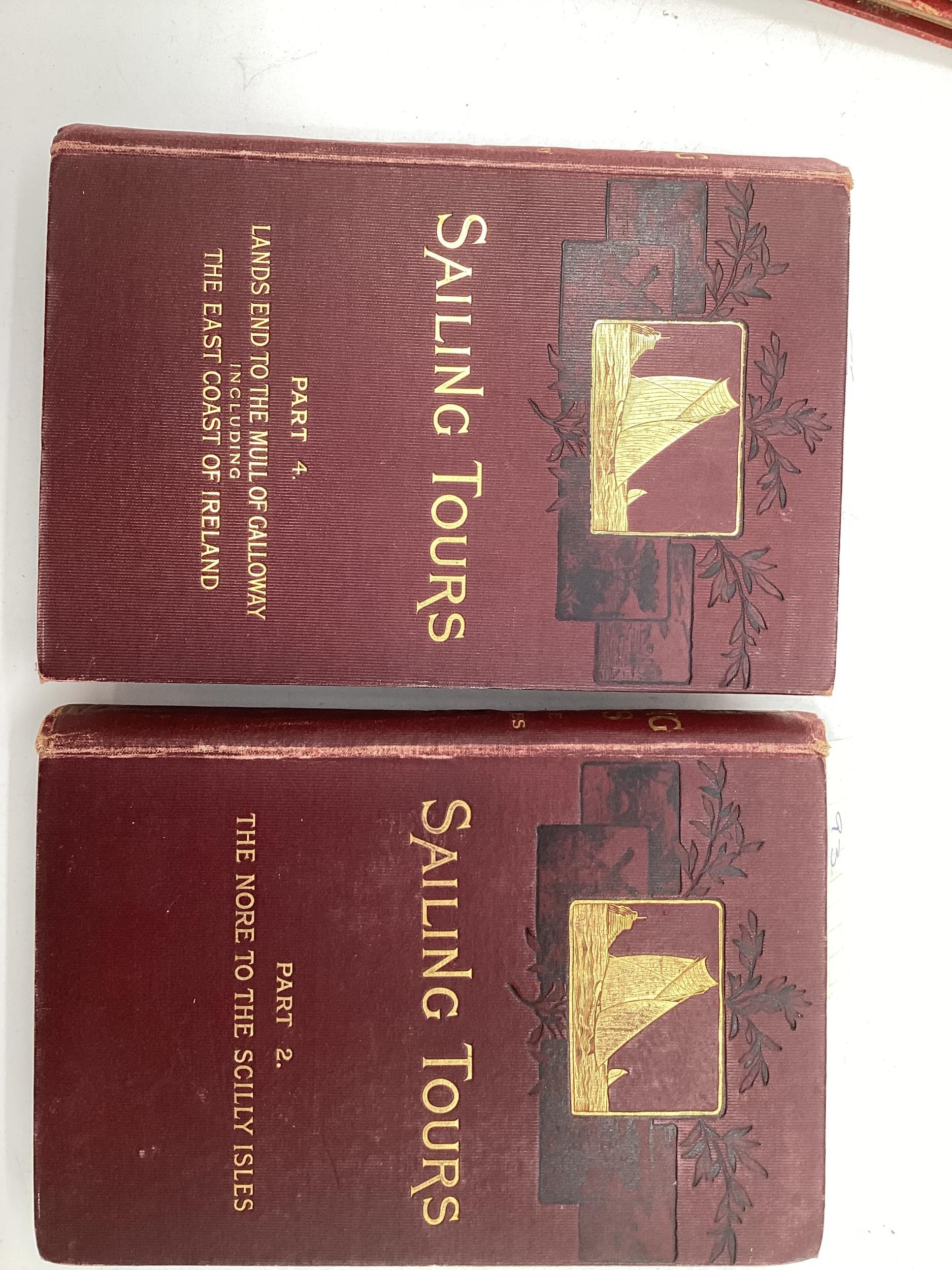 A collection of 19th/20th Century books relating to Sailing and Travel. To Include Flags of The - Image 6 of 11