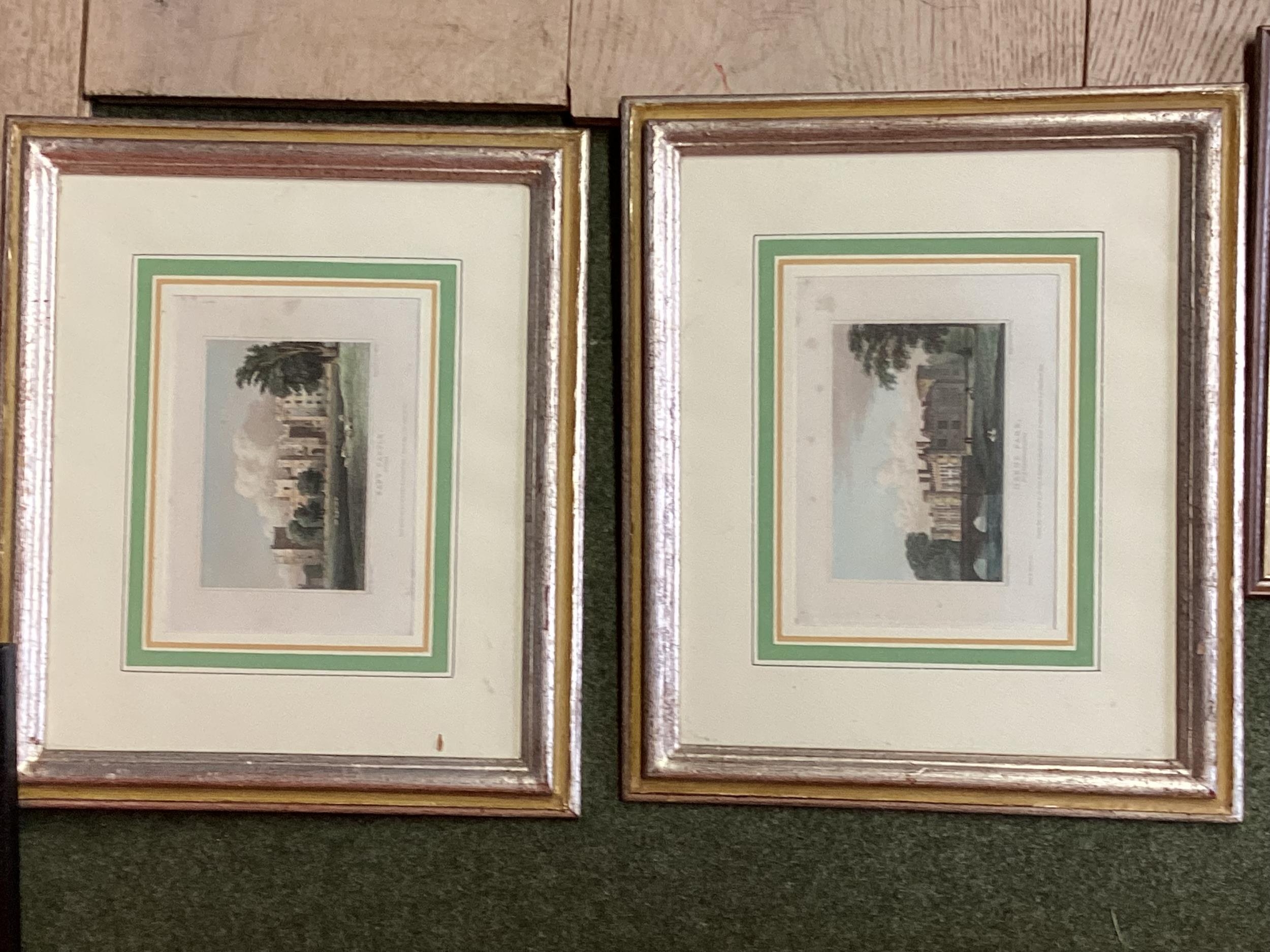 Quantity of many small framed and glazed decorative pictures and prints, many of architectural, - Image 4 of 11