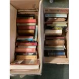 Books. A mixed collection of early to mid 20th century fiction and reference books etc.
