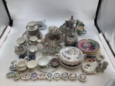 A collection of 20th century ceramic items.