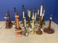 17 various lamps, see images for details, all in used condition