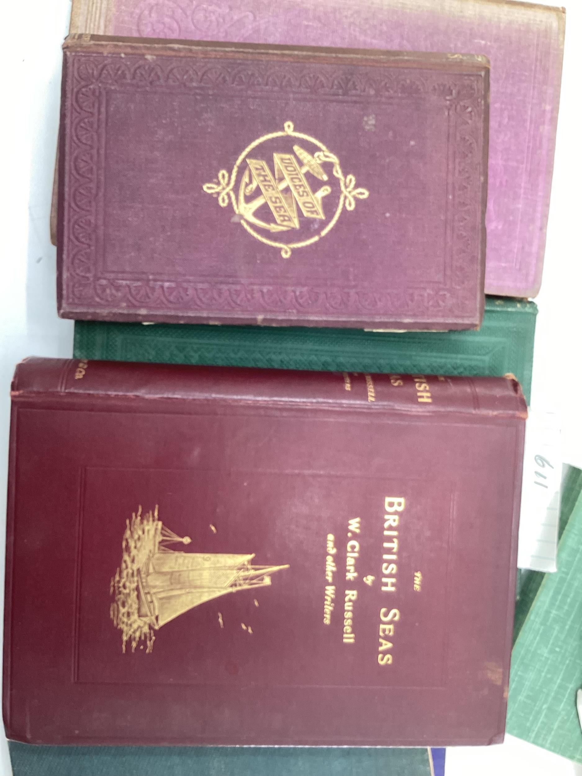 A collection of 19th/20th Century books relating to Sailing and Travel. To Include Flags of The - Image 10 of 11