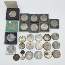 A collection of C20th coinage and commemorative coinage