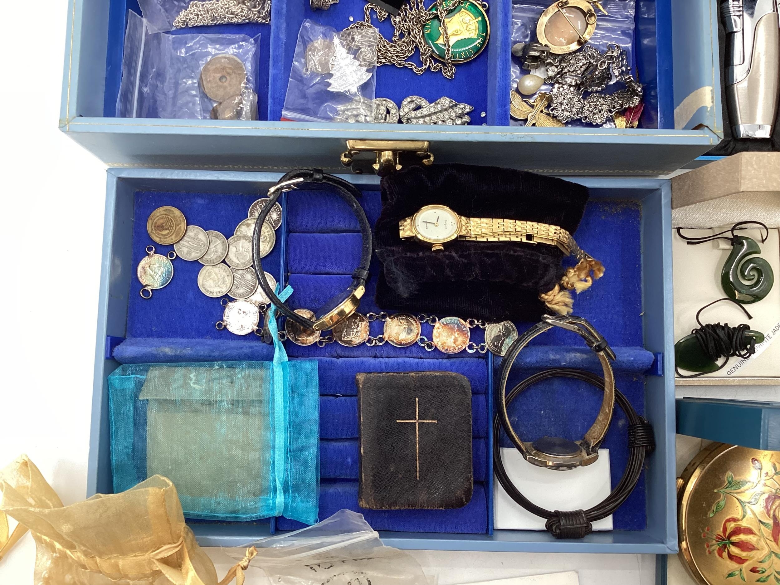 Collection of costume jewellery and fashion and high street Gents and ladies wrist watches, to - Image 3 of 9