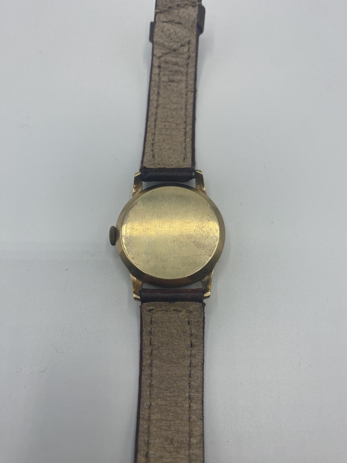 A 9ct gold cased Rolex Tudor Royal Automatic Wristwatch Currently running. 31mm case on original - Image 3 of 4