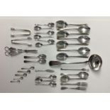 A collection of Sterling silver flatware approx 47ozt (35 pieces)