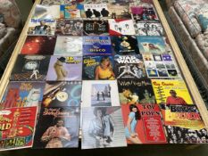 A collection of vintage LPs to include Pink Floyd, Star Wars, Roxy Music Cat Stevens etc.